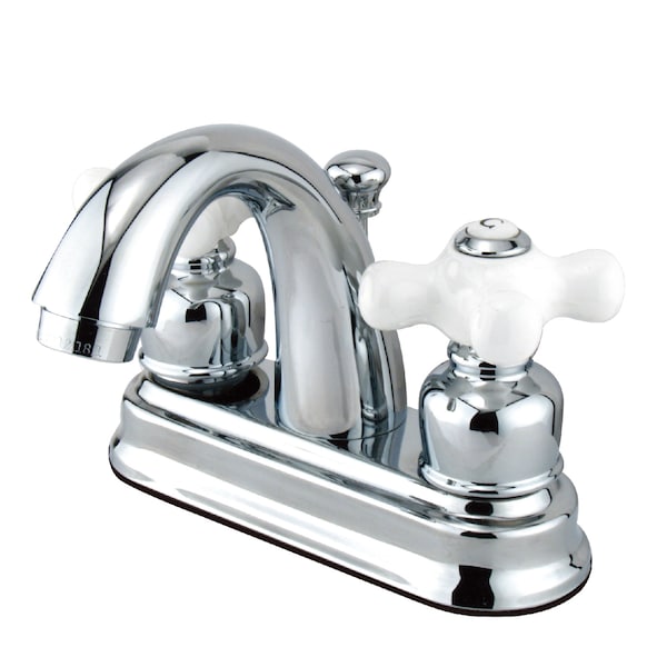 Restoration, 4" Centerset Bathroom Faucet, Chrome